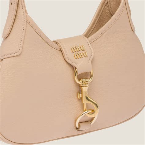 miu miu madras doctor bag|Sand Beige Madras Leather Hobo Bag .